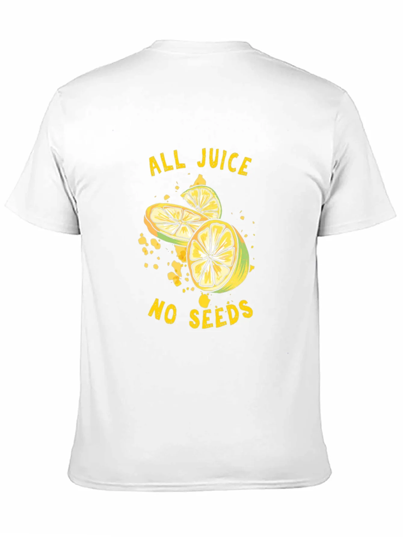 All Juice No Seeds Graphic Tee - Black