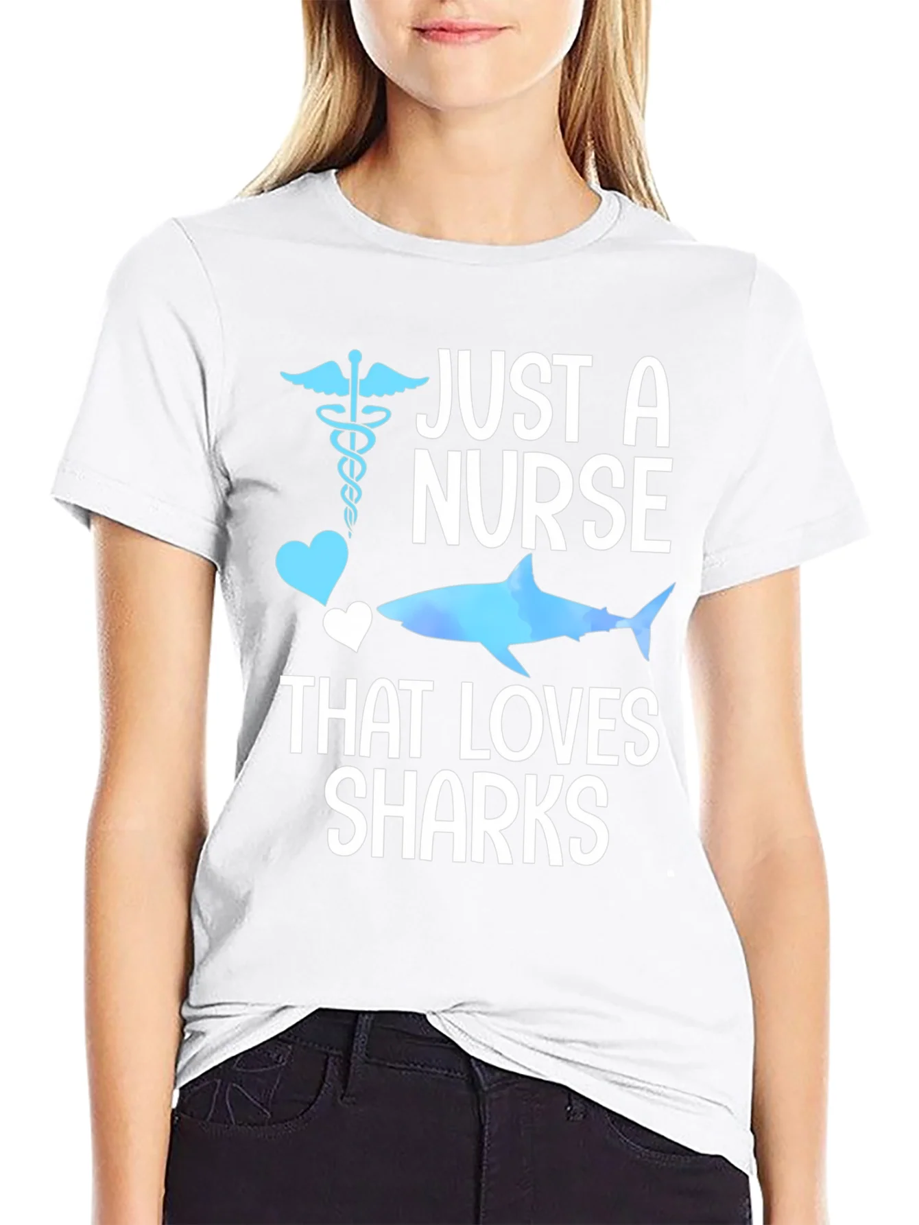 Nurse Shark Lover Graphic T-Shirt