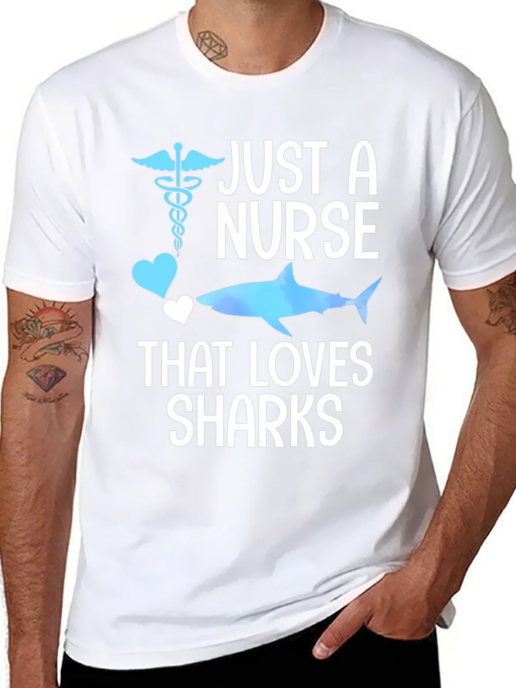 Nurse Shark Lover Graphic T-Shirt