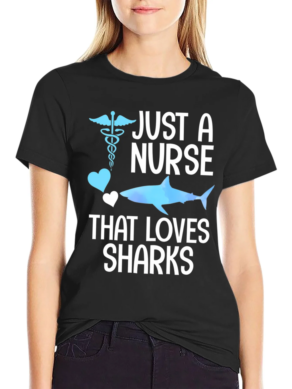Nurse Shark Lover Graphic T-Shirt