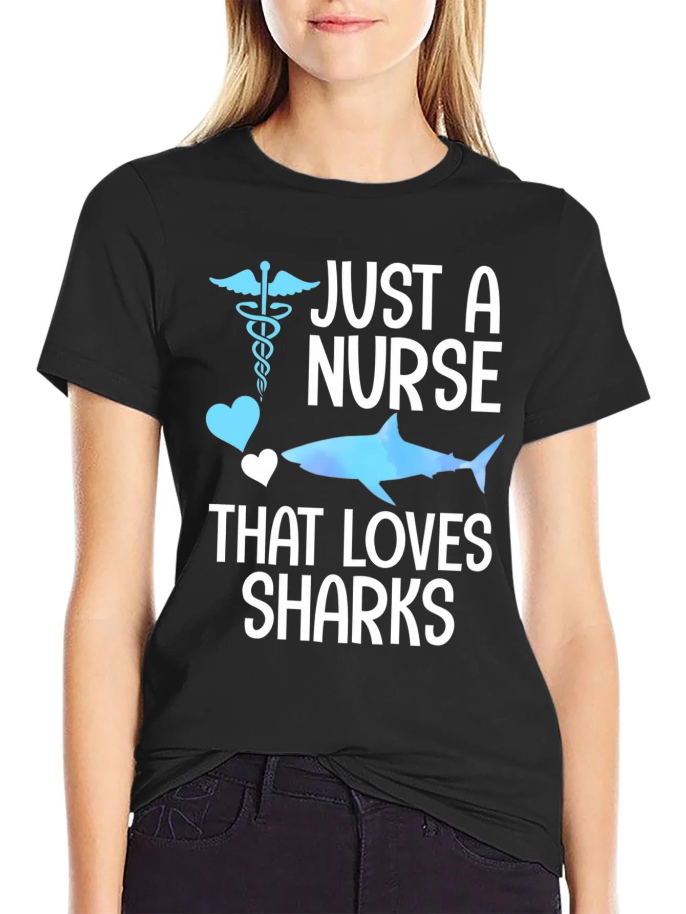 Nurse Shark Lover Graphic T-Shirt