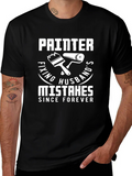 Painter Fixing Husbands Mistakes T-Shirt