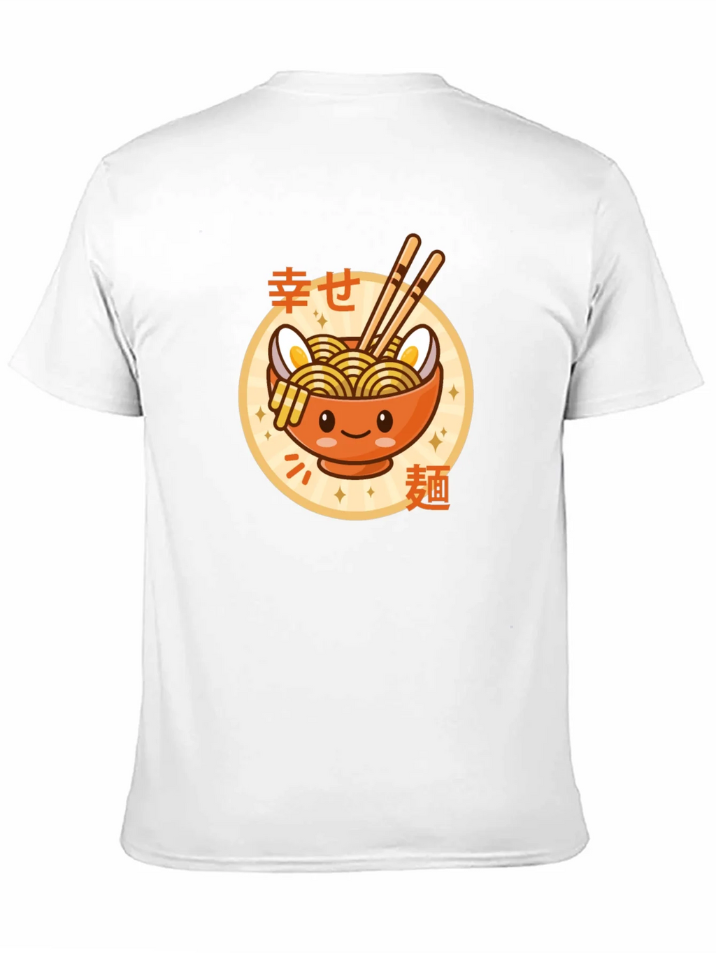 Kawaii Ramen Bowl Graphic Tee - Unisex Black T-Shirt