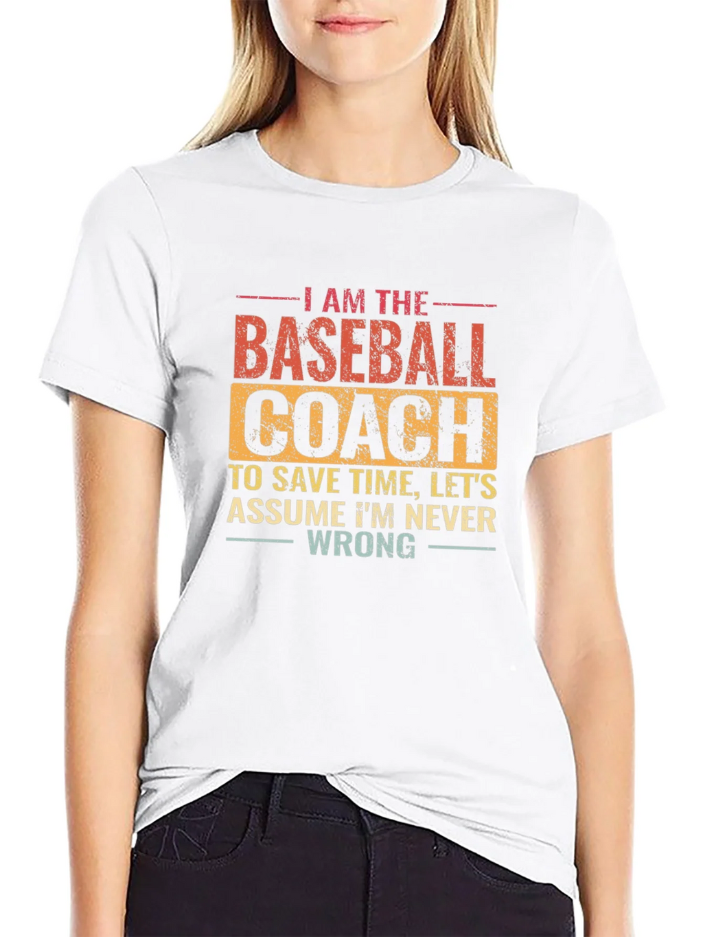 Baseball Coach T-Shirt: Funny Slogan Tee