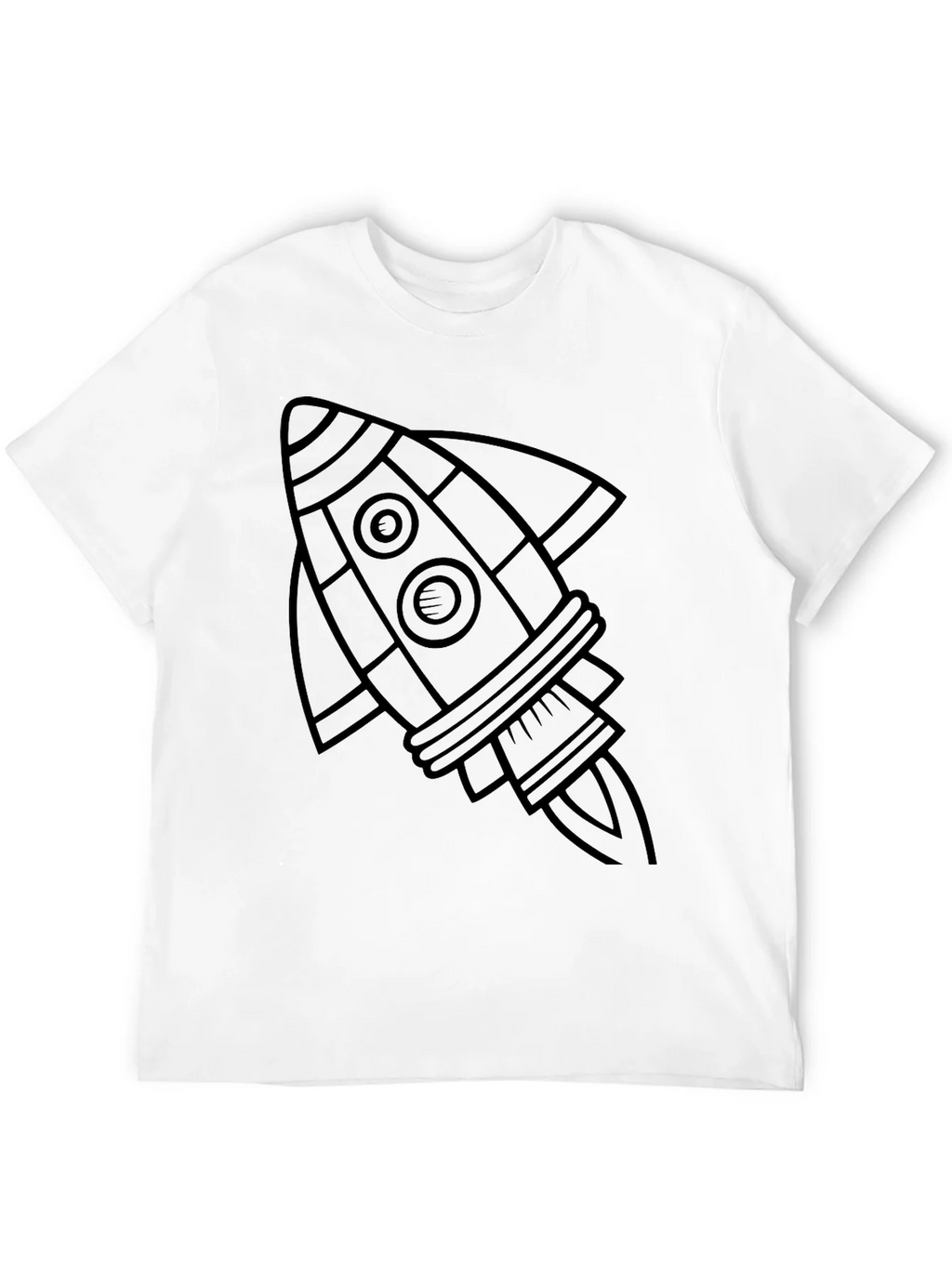 Rocket Graphic T-Shirt - Space Adventure Tee