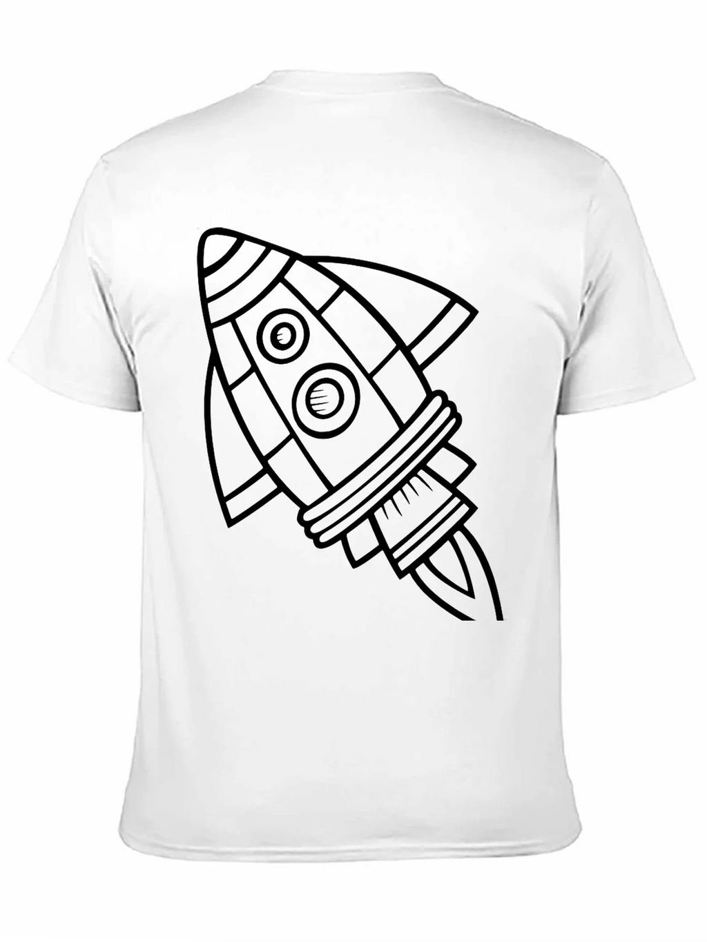 Rocket Graphic T-Shirt - Space Adventure Tee