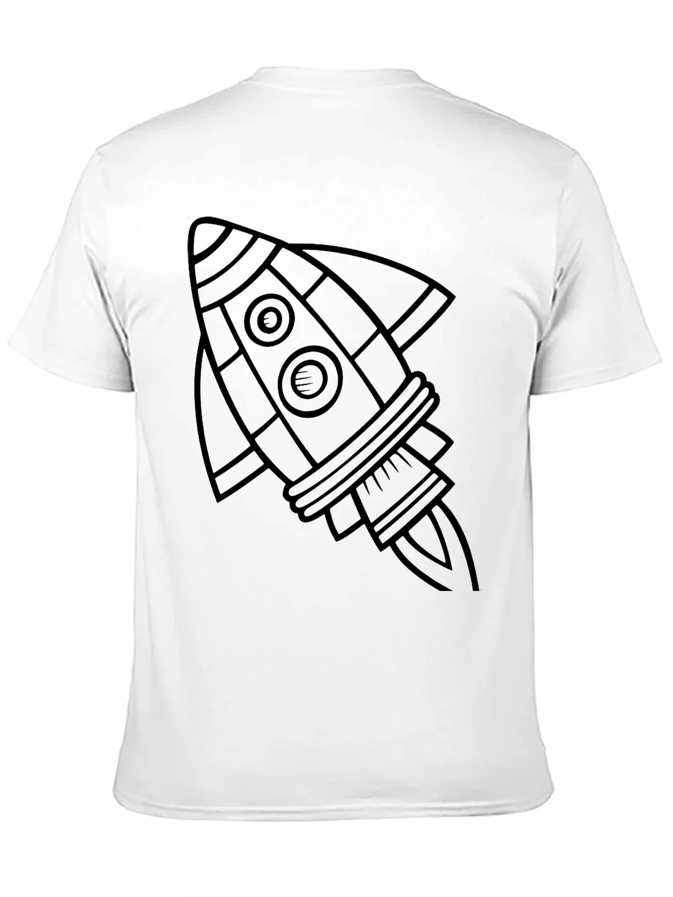 Rocket Graphic T-Shirt - Space Adventure Tee