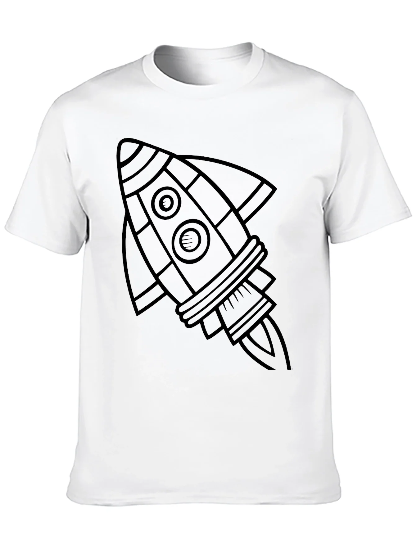 Rocket Graphic T-Shirt - Space Adventure Tee