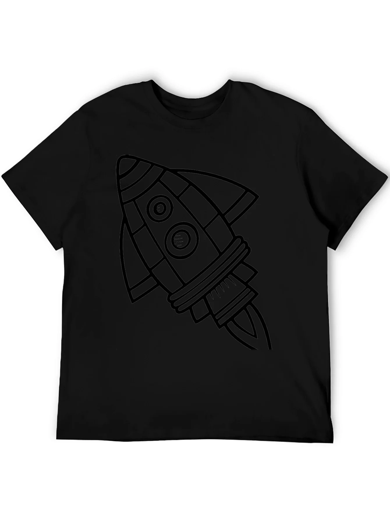 Rocket Graphic T-Shirt - Space Adventure Tee