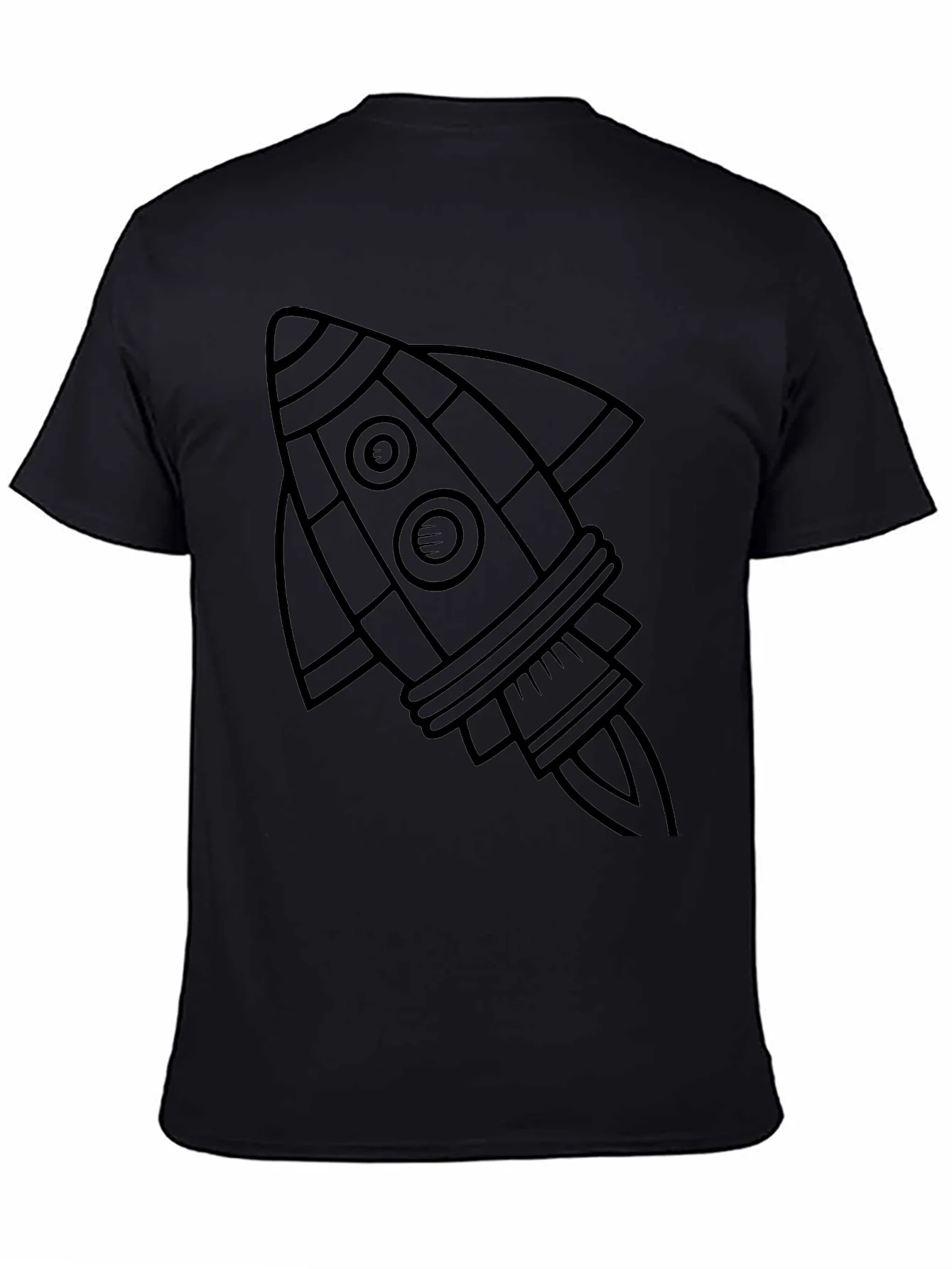 Rocket Graphic T-Shirt - Space Adventure Tee