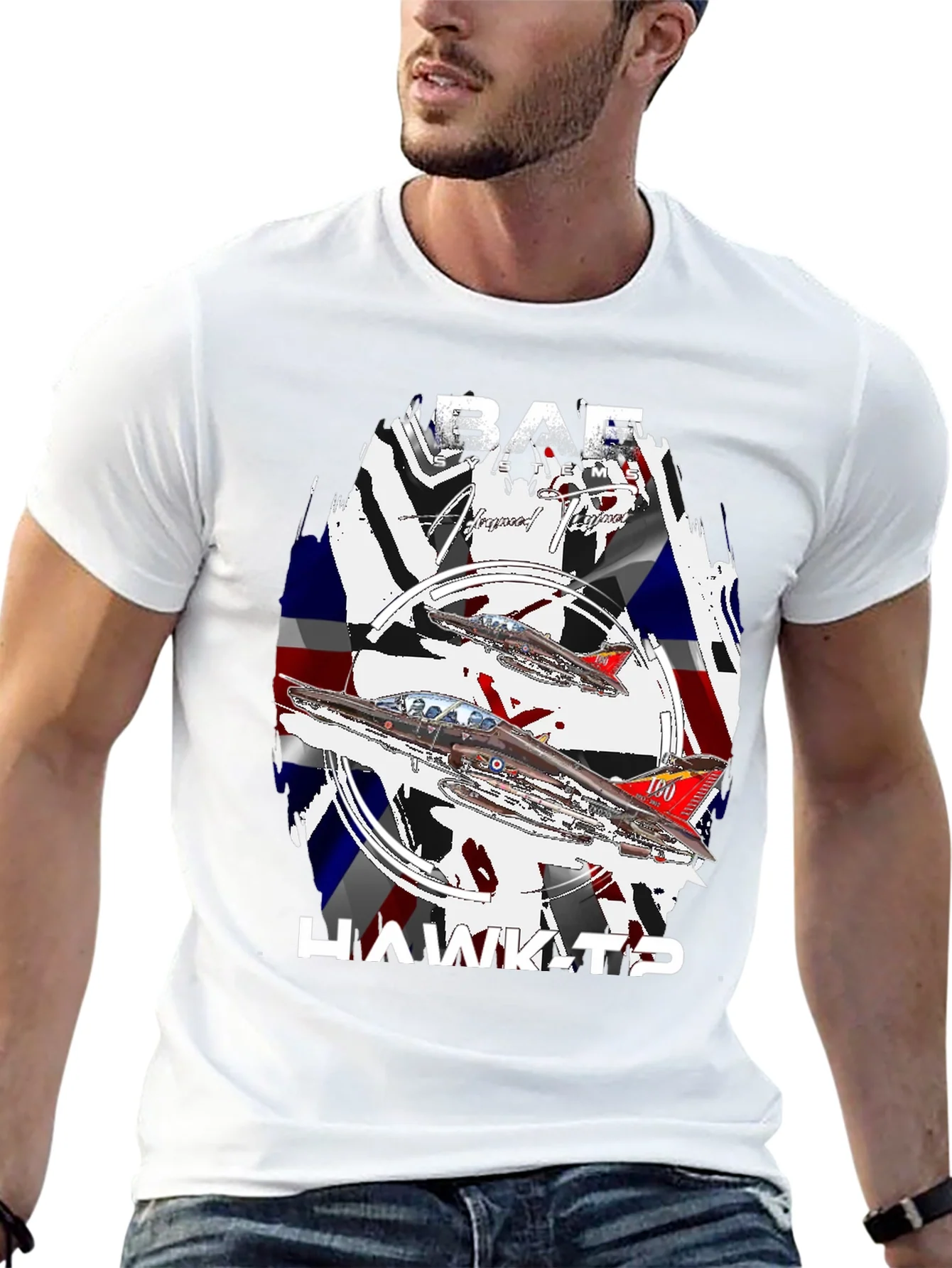 BAE Hawk T1 British Flag T-Shirt