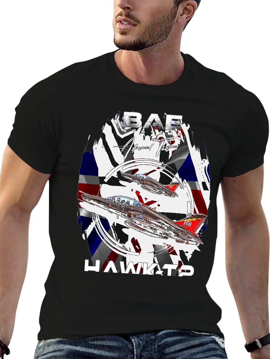 BAE Hawk T1 British Flag T-Shirt