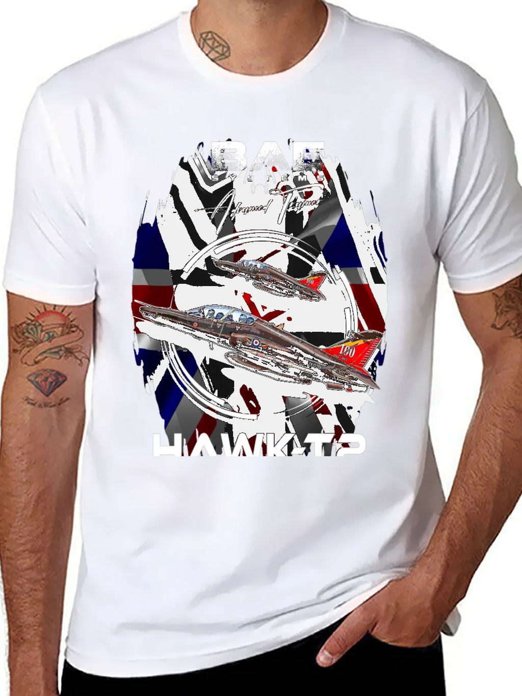 BAE Hawk T1 British Flag T-Shirt
