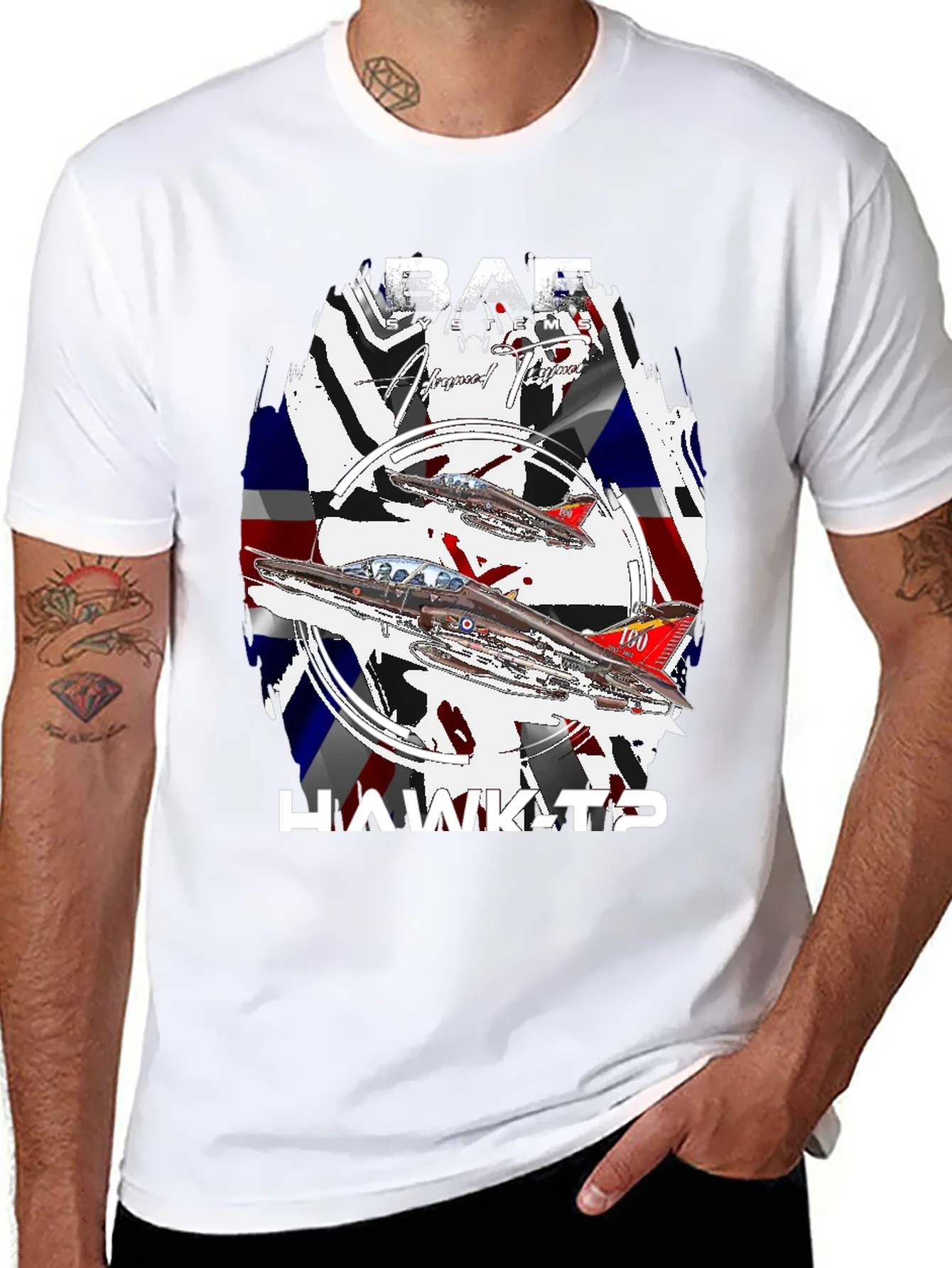 BAE Hawk T1 British Flag T-Shirt