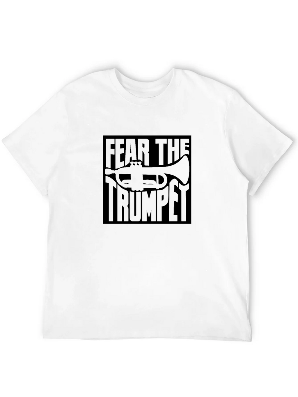 Fear the Trumpet Black Graphic Tee