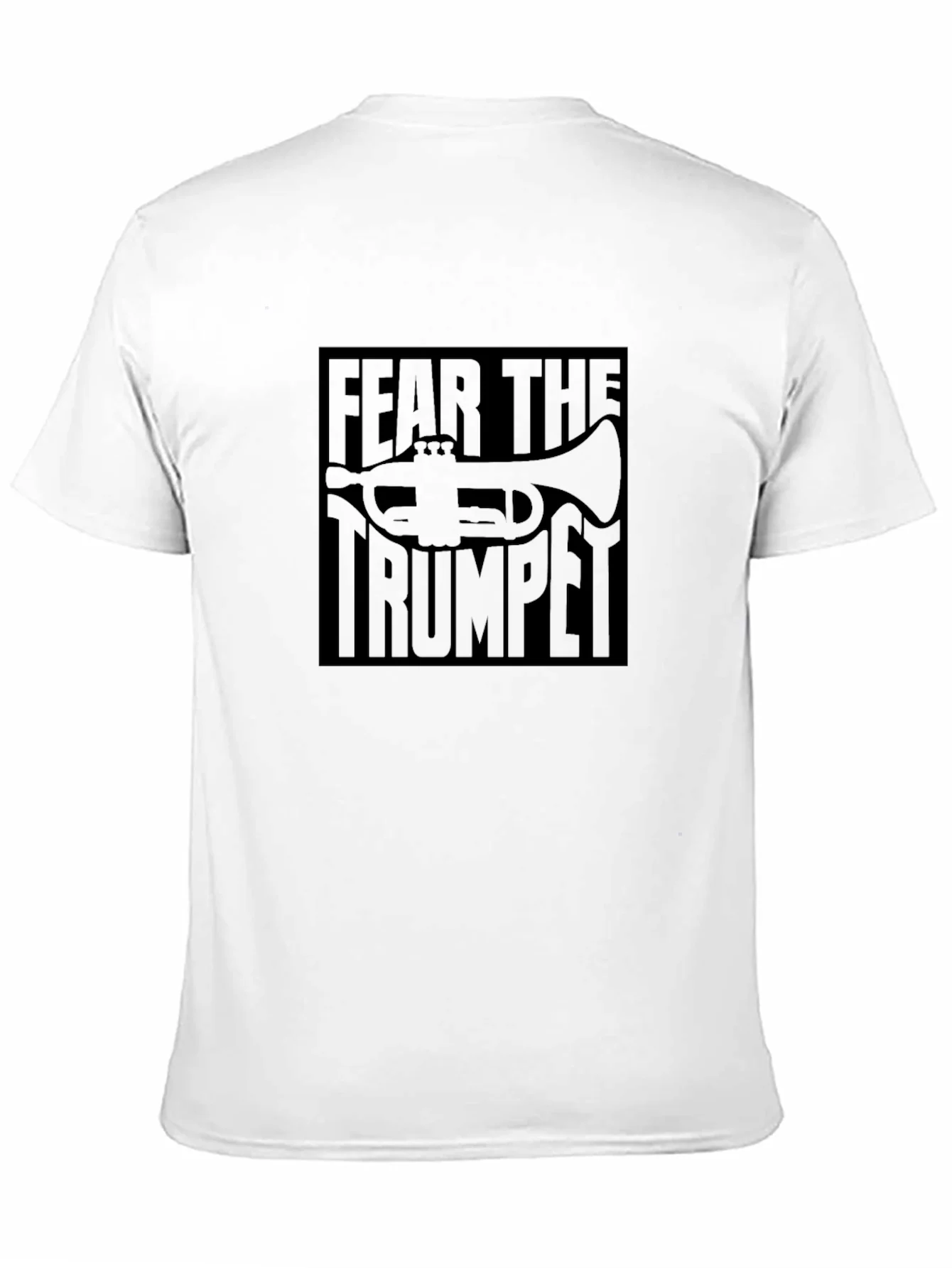 Fear the Trumpet Black Graphic Tee