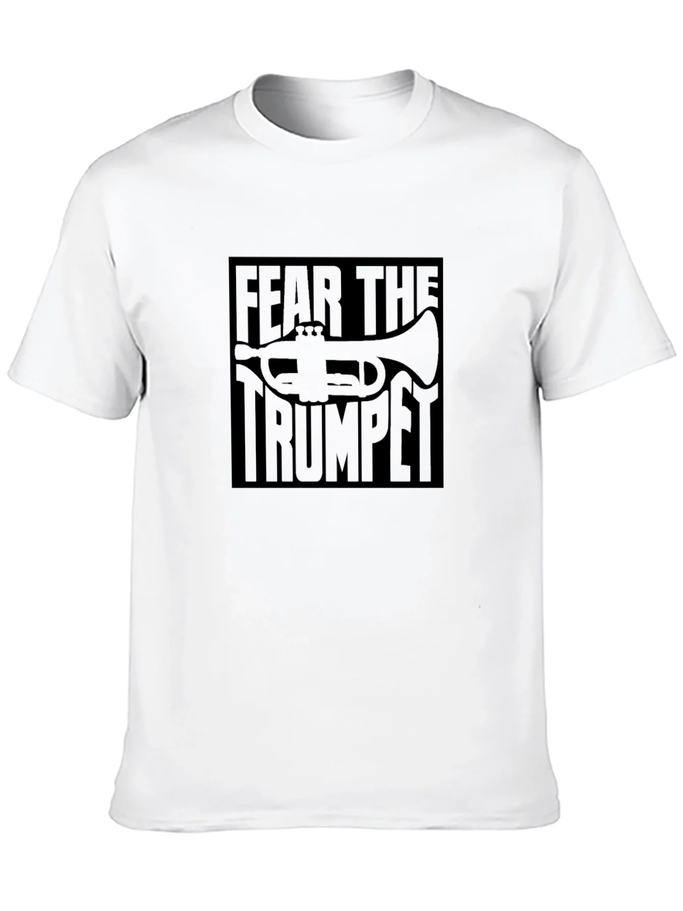 Fear the Trumpet Black Graphic Tee