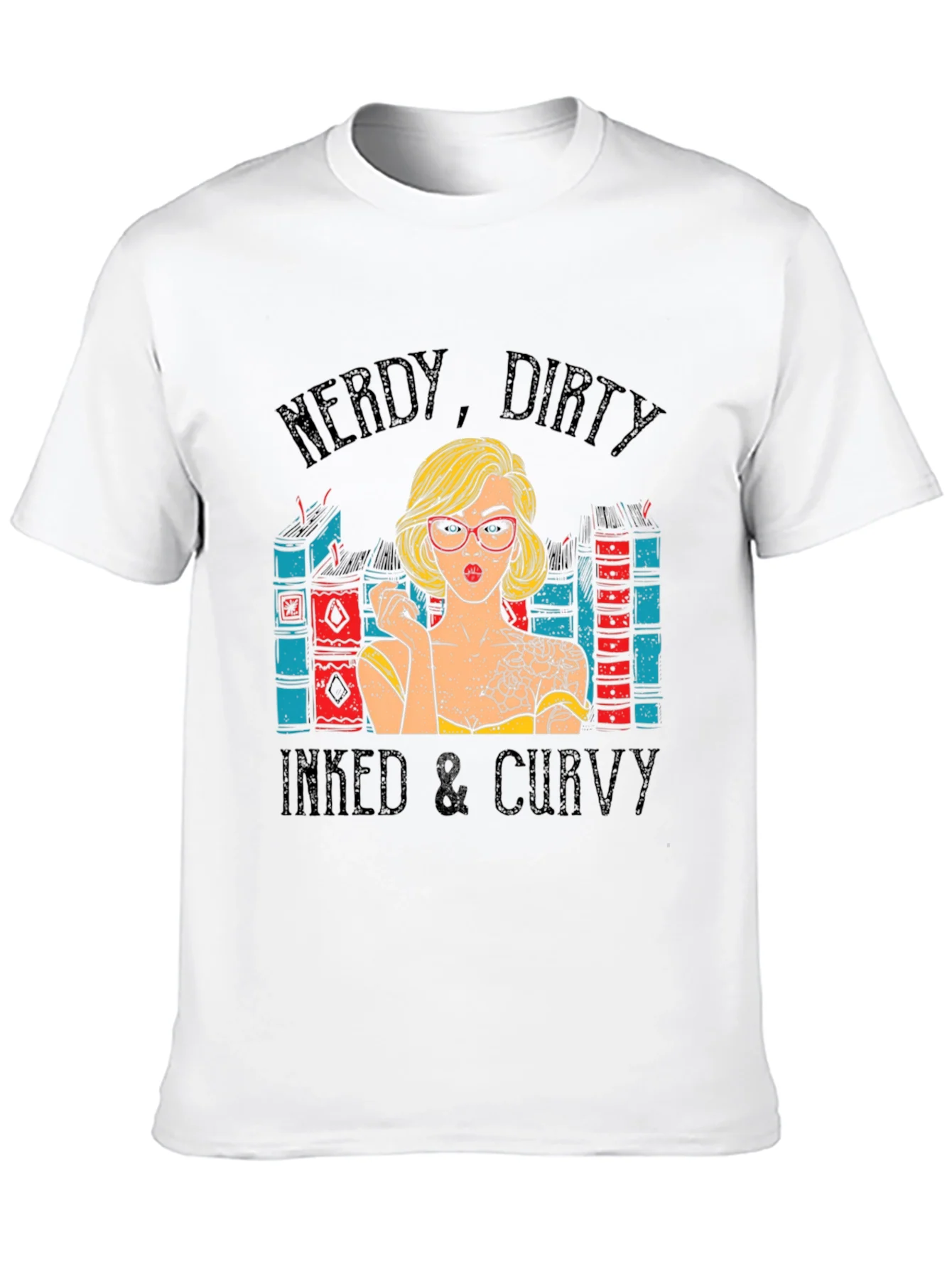 Nerdy Dirty Inked & Curvy T-Shirt