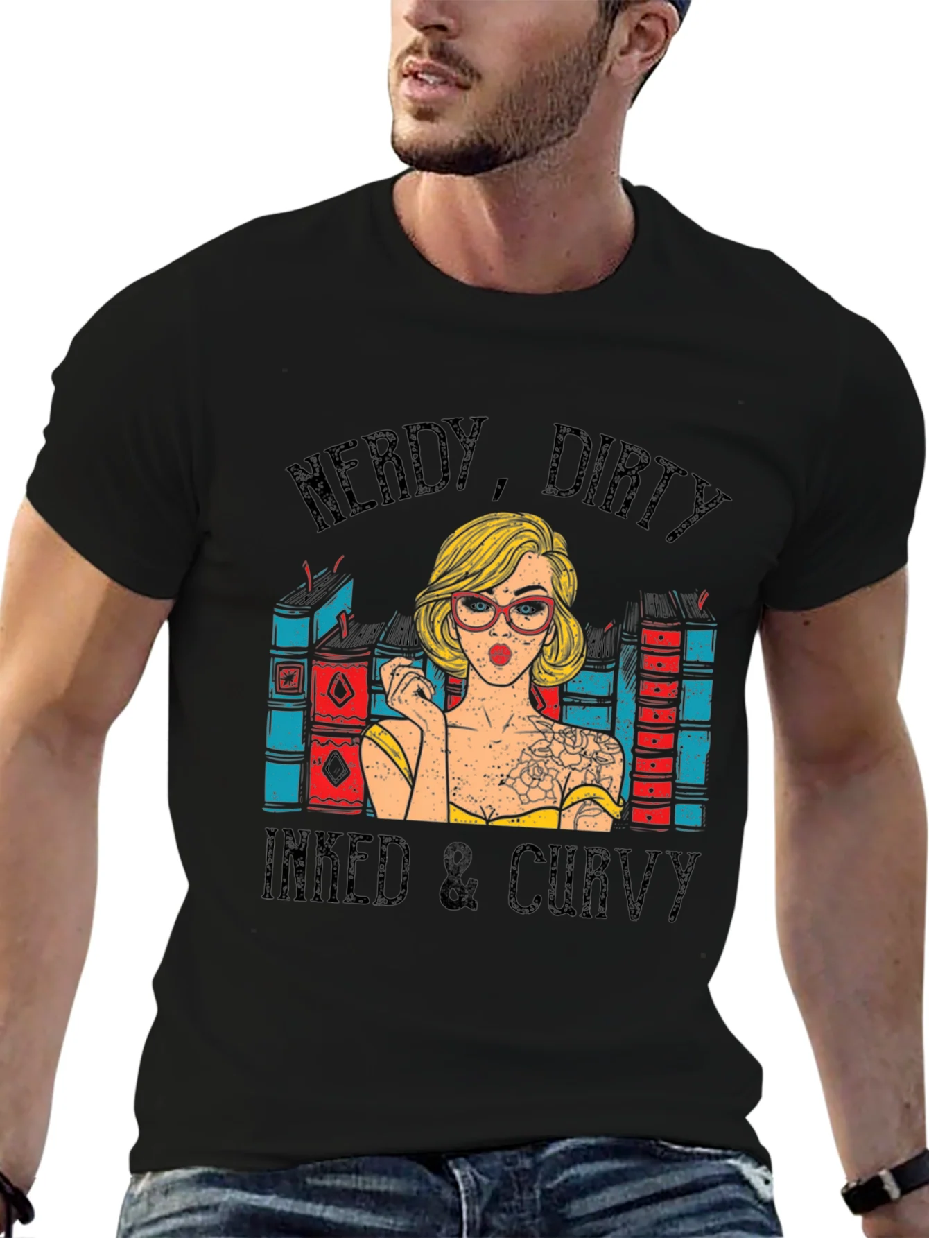 Nerdy Dirty Inked & Curvy T-Shirt