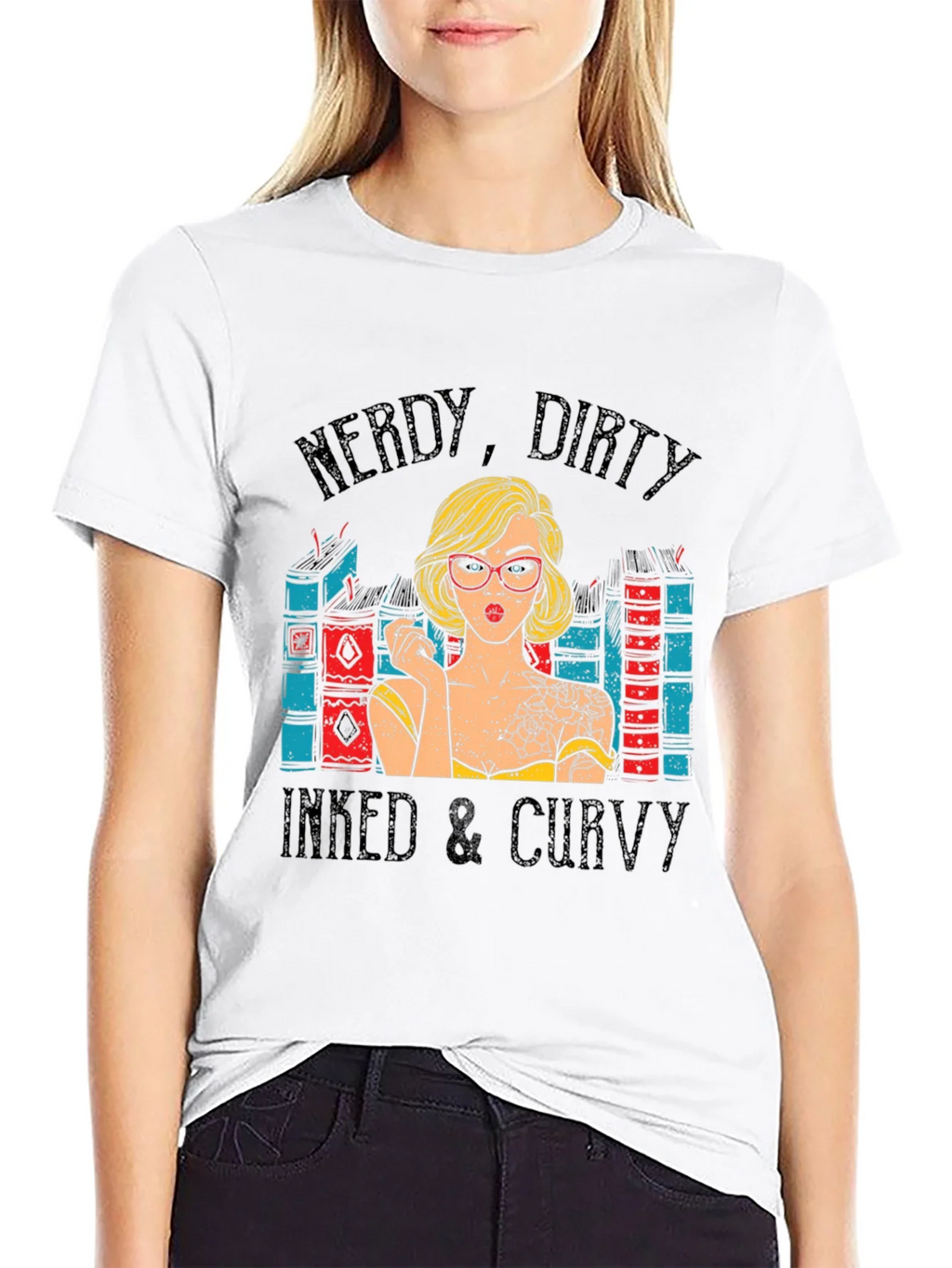 Nerdy Dirty Inked & Curvy T-Shirt
