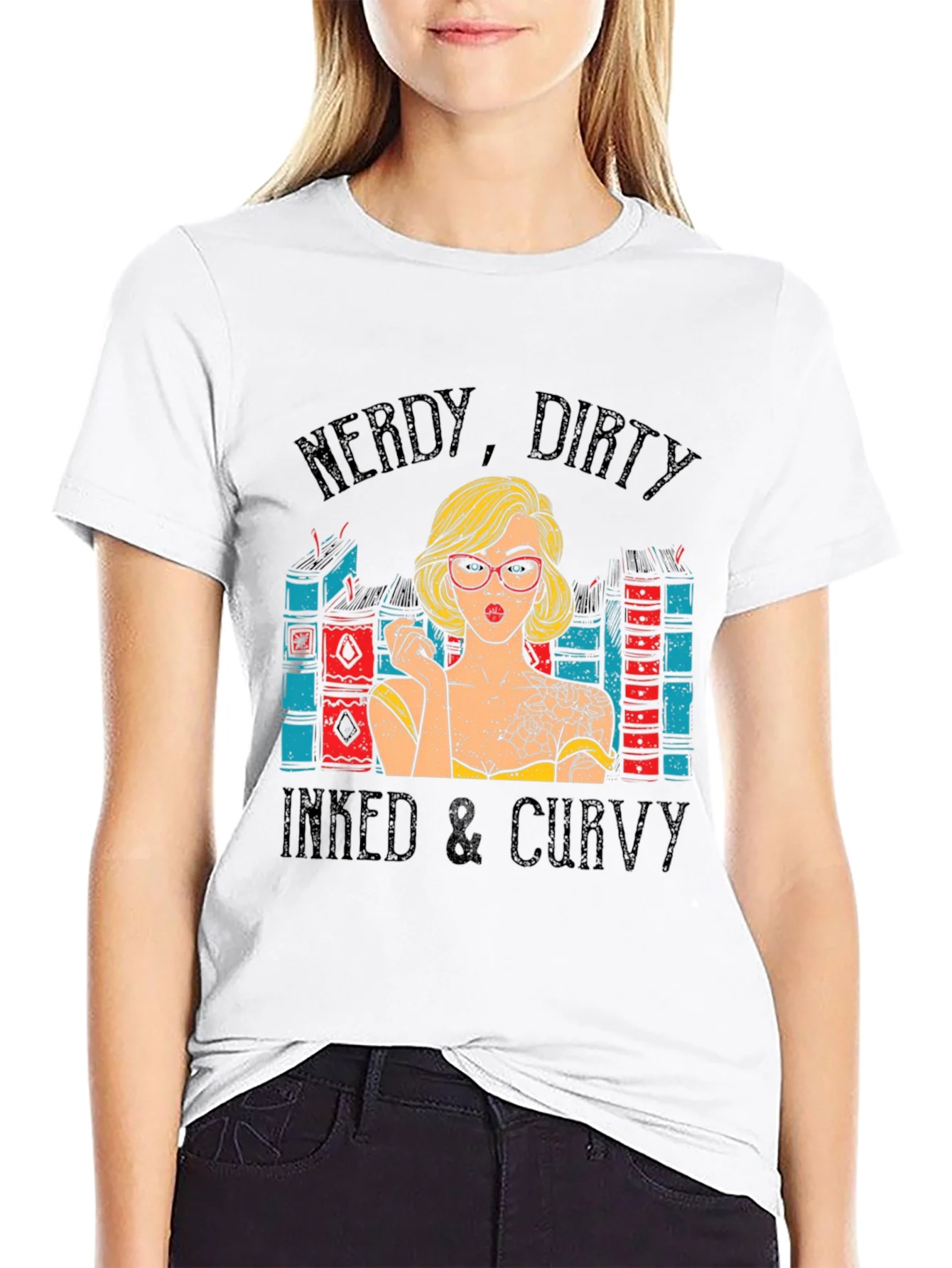 Nerdy Dirty Inked & Curvy T-Shirt