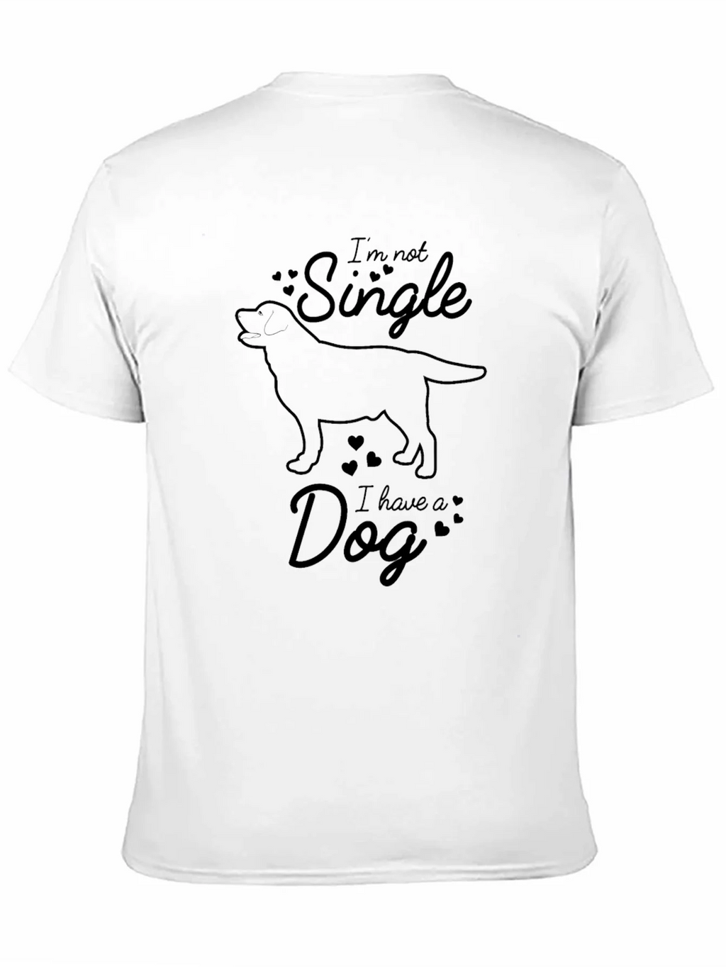 Im Not Single I Have A Dog Graphic Tee