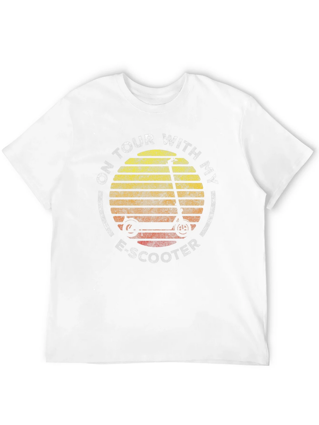 On Tour With My E-Scooter Graphic T-Shirt
