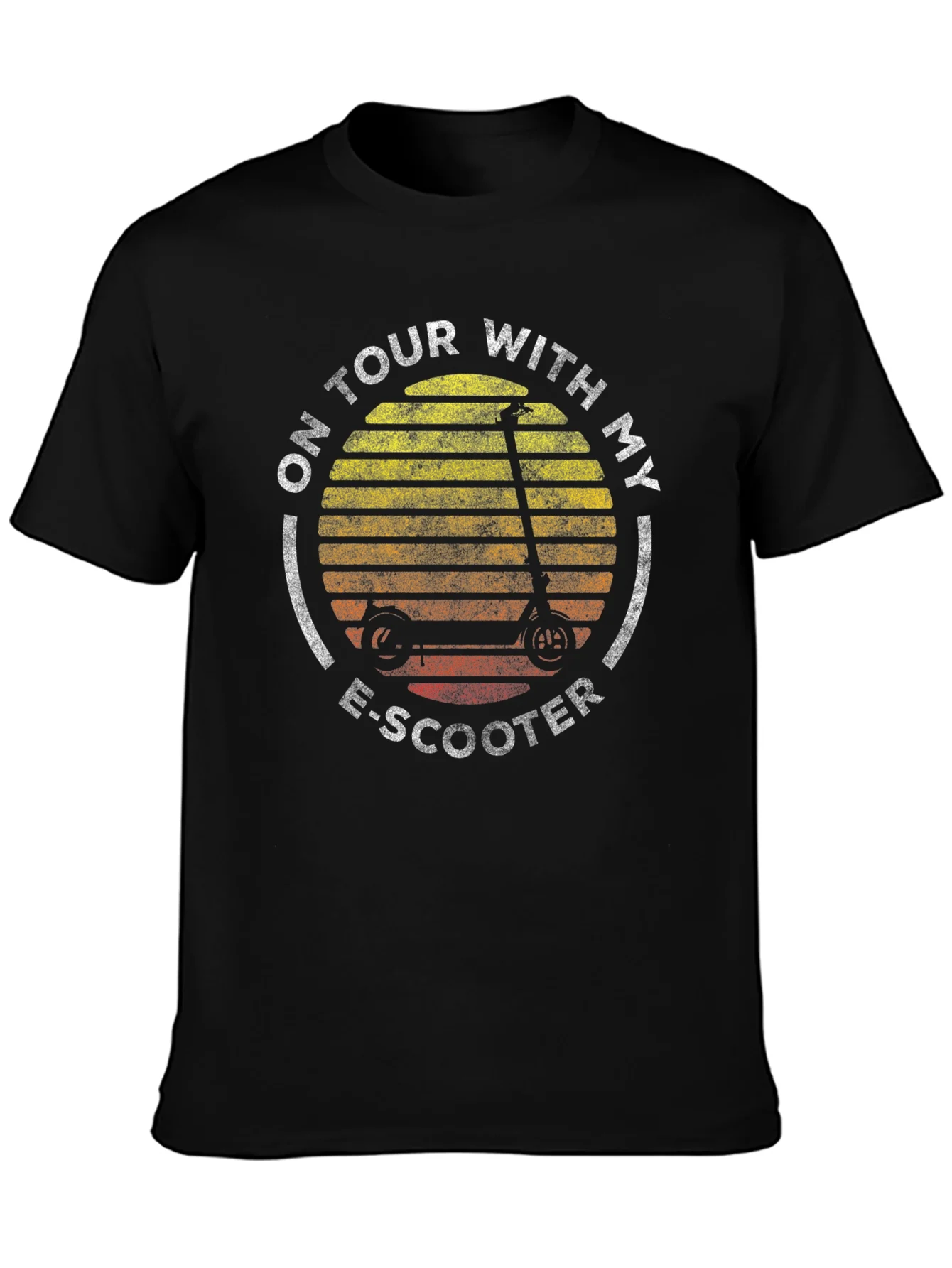 On Tour With My E-Scooter Graphic T-Shirt