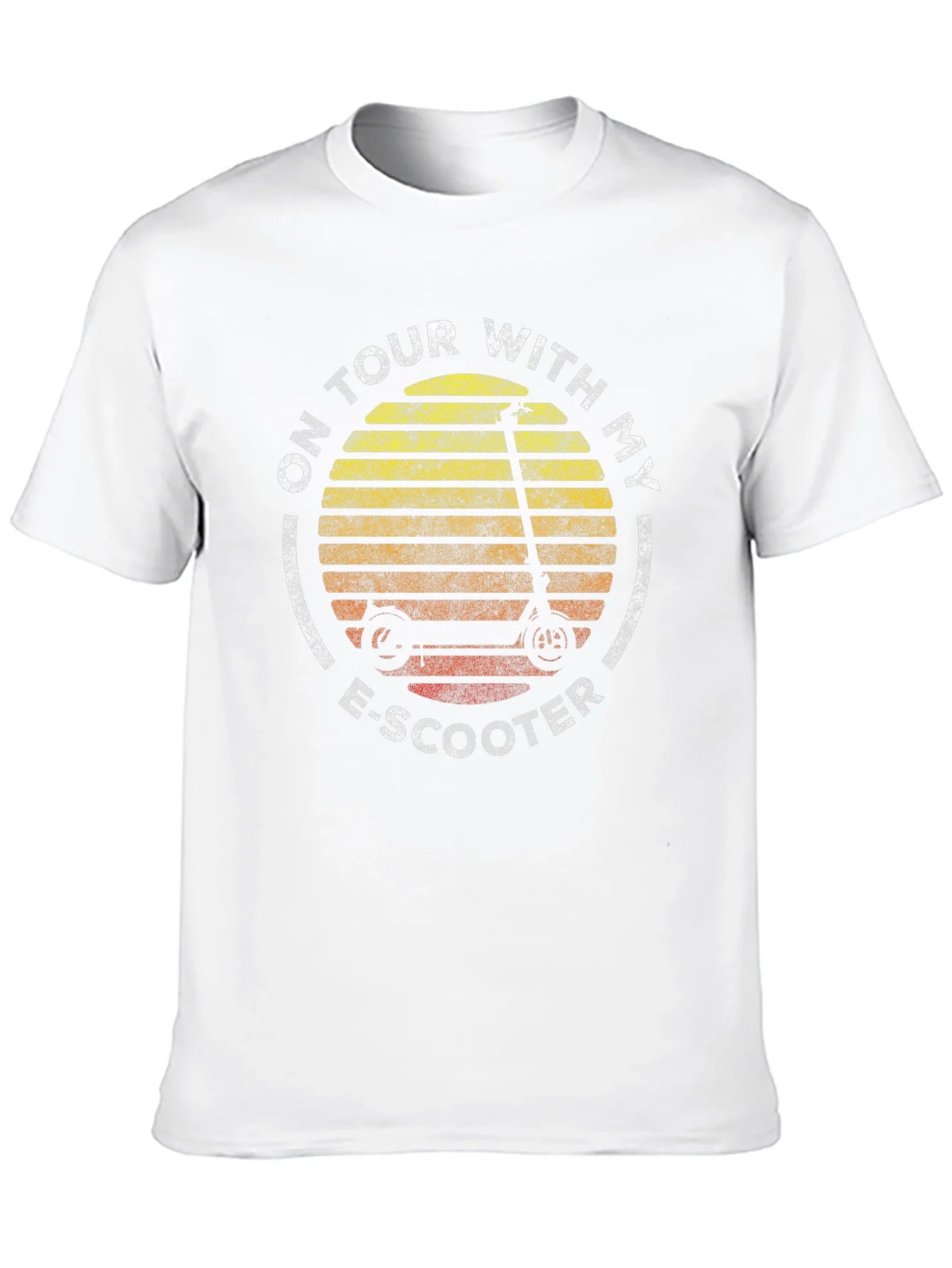 On Tour With My E-Scooter Graphic T-Shirt