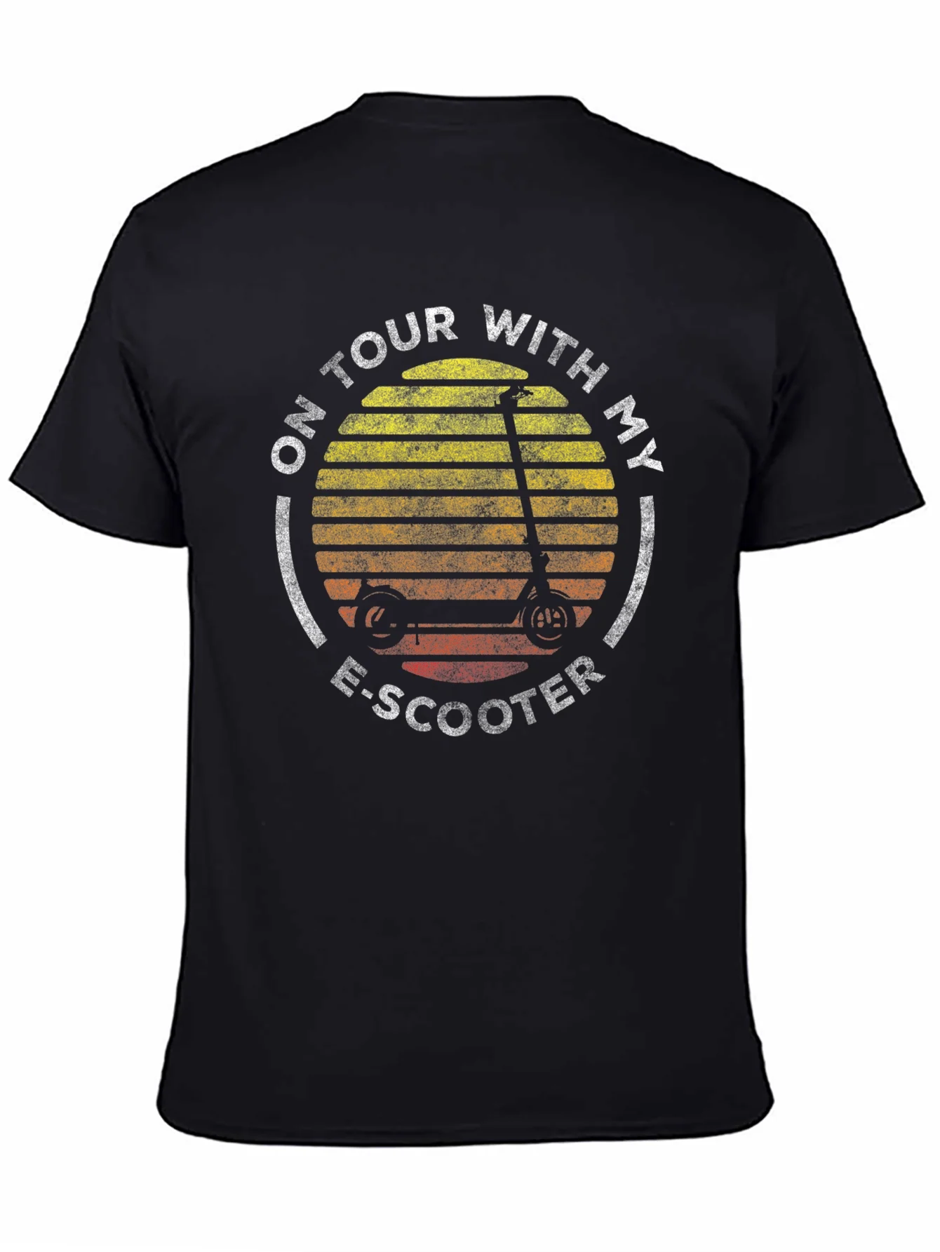 On Tour With My E-Scooter Graphic T-Shirt