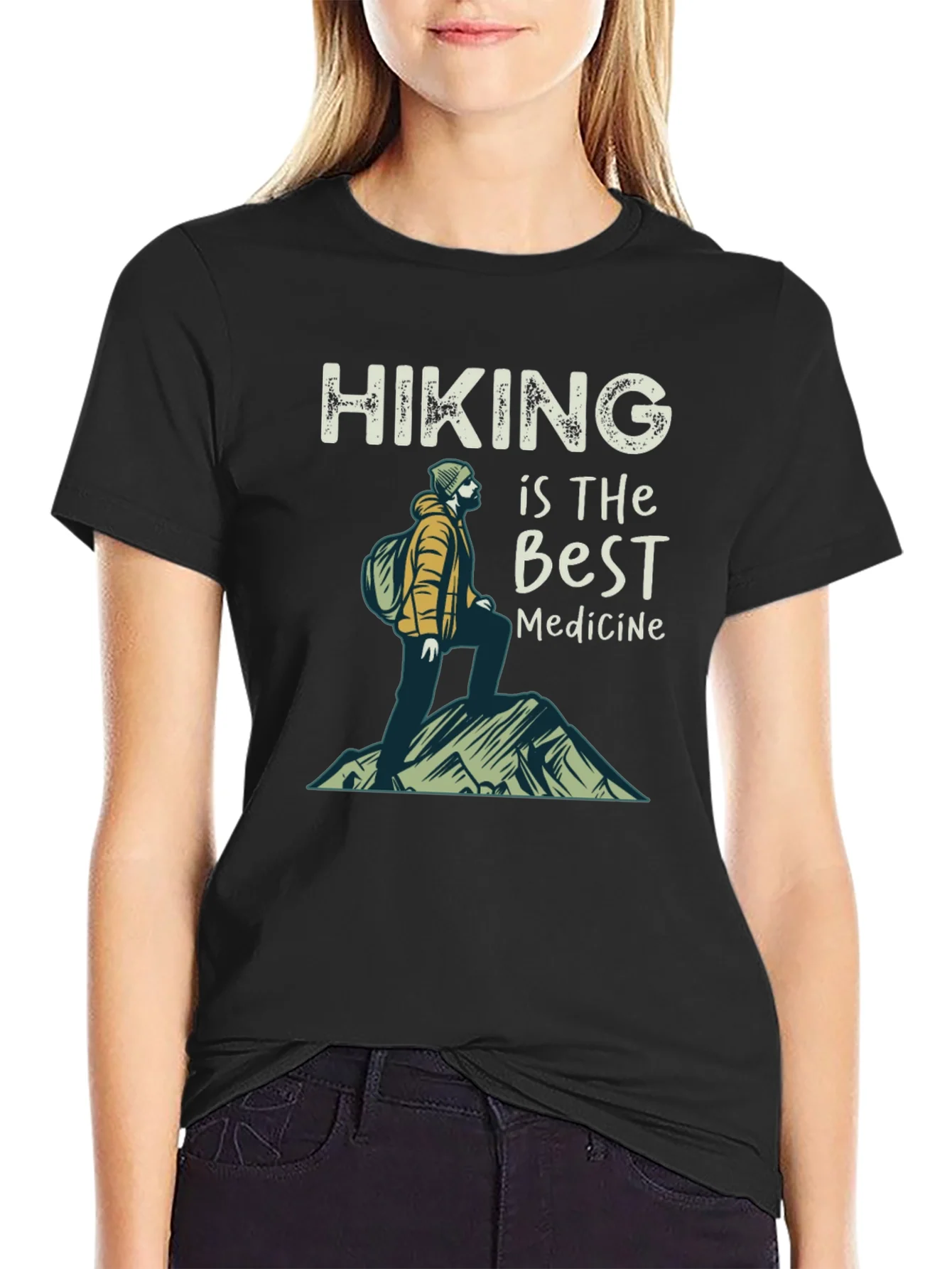 Hiking is The Best Medicine T-Shirt