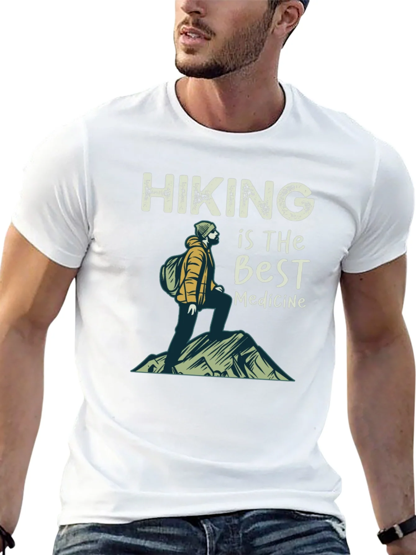 Hiking is The Best Medicine T-Shirt