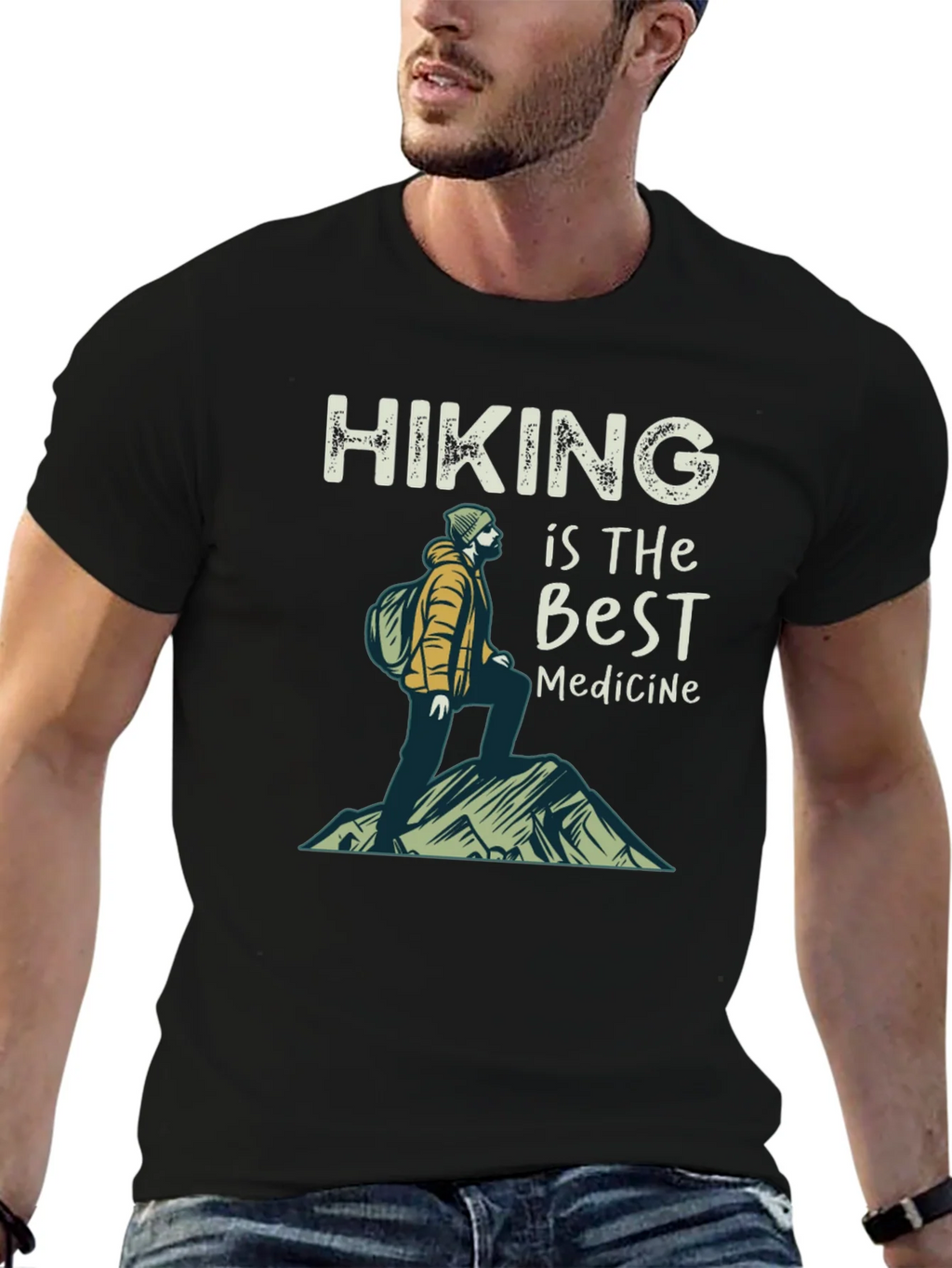 Hiking is The Best Medicine T-Shirt