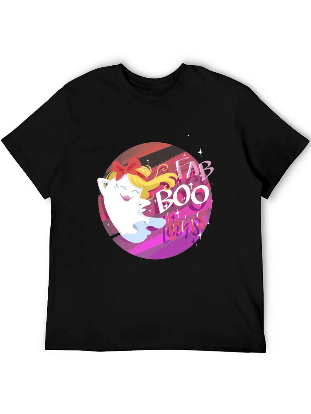 Fab Boo-Lous T-Shirt - Halloween Ghost