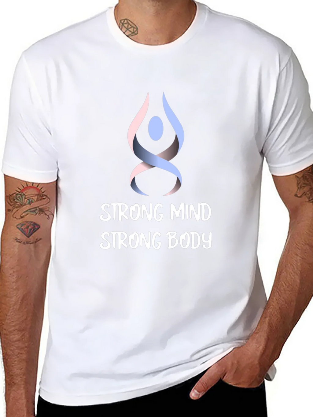 Strong Mind Strong Body Graphic Tee