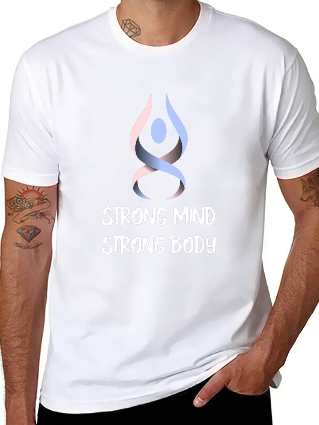 Strong Mind Strong Body Graphic Tee
