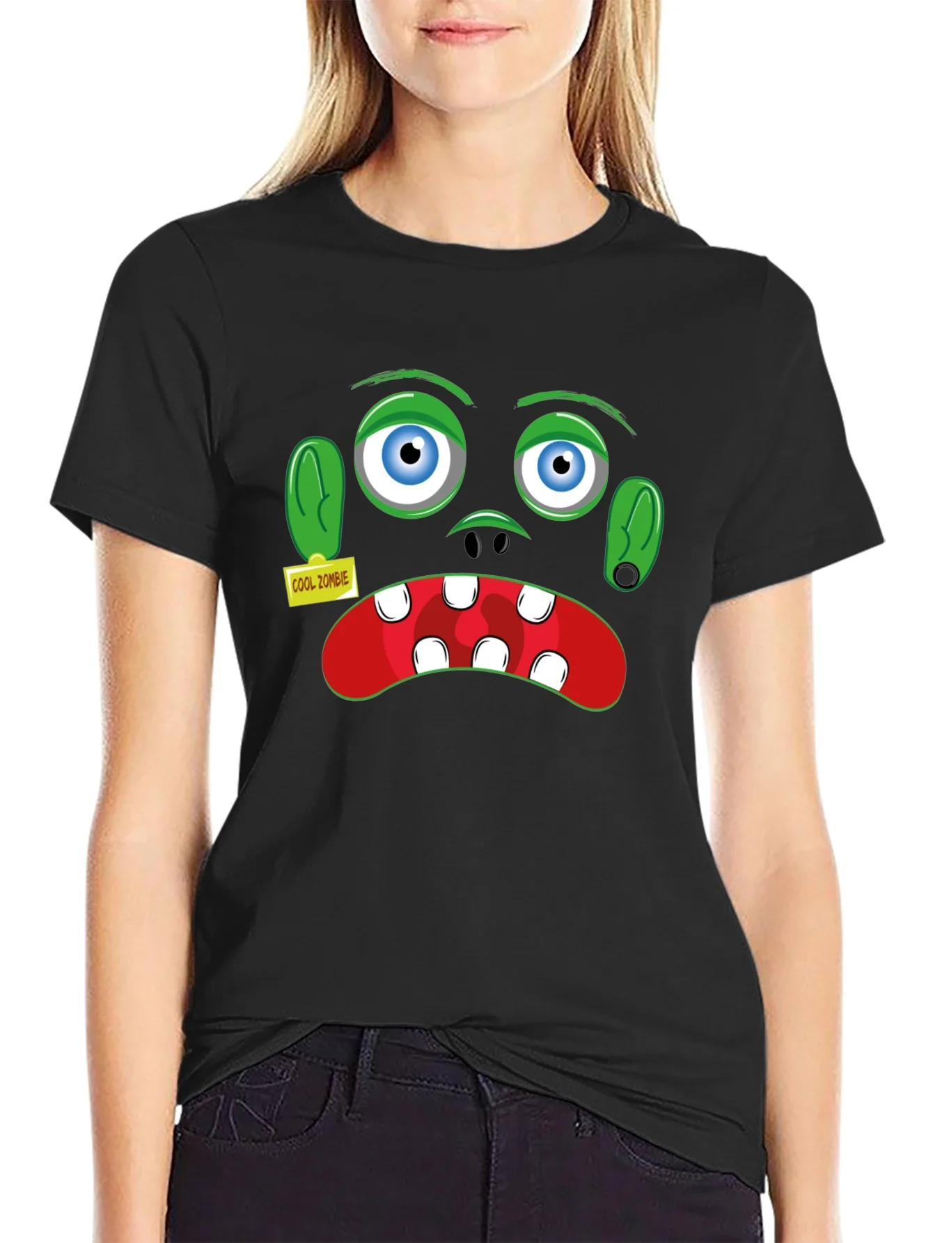 Cool Zombie Graphic T-Shirt - Halloween