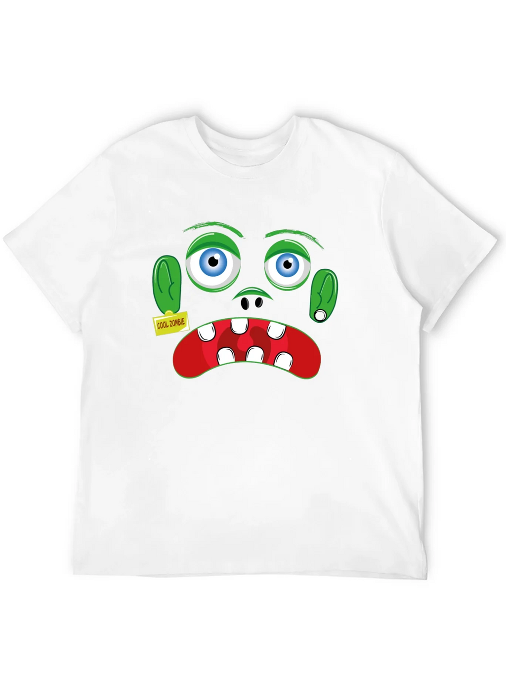 Cool Zombie Graphic T-Shirt - Halloween