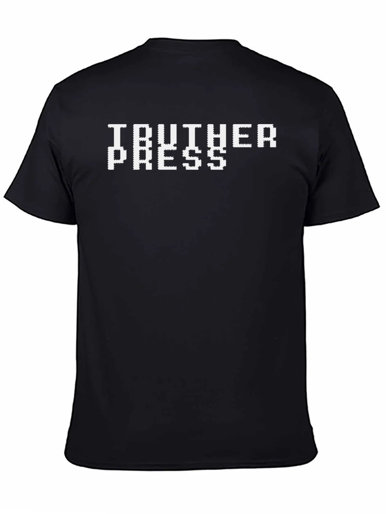 Truther Press Graphic Tee - Bold Pixel Design