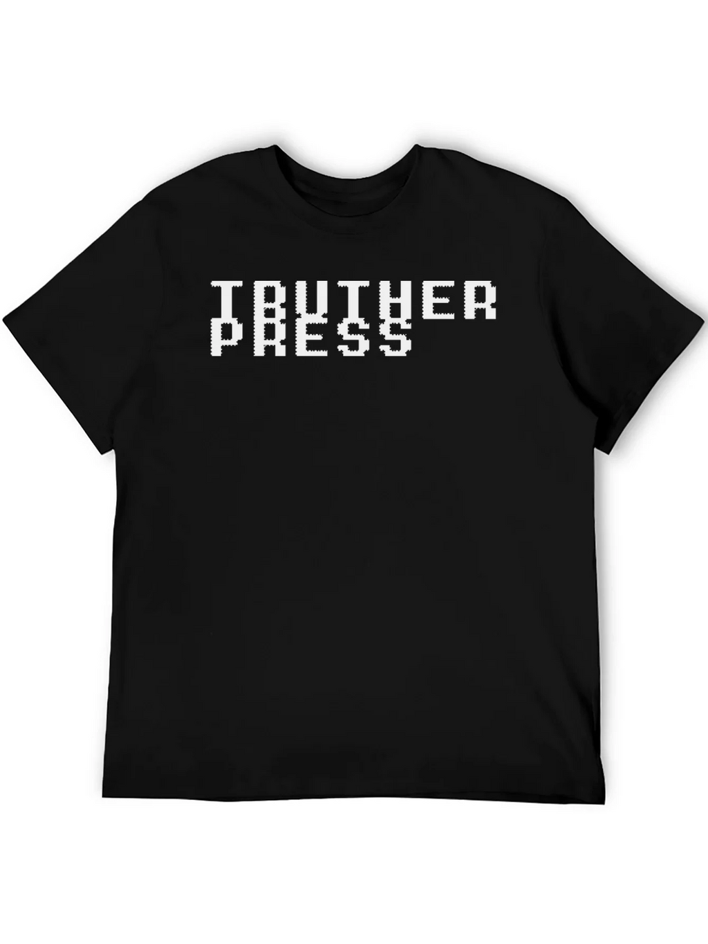 Truther Press Graphic Tee - Bold Pixel Design