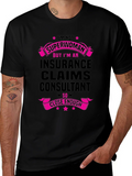 Insurance Claims Consultant T-Shirt - Superwoman Inspired
