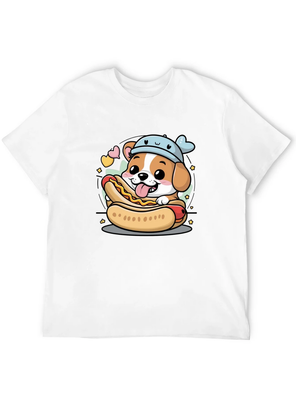 Cute Dog Hotdog T-Shirt