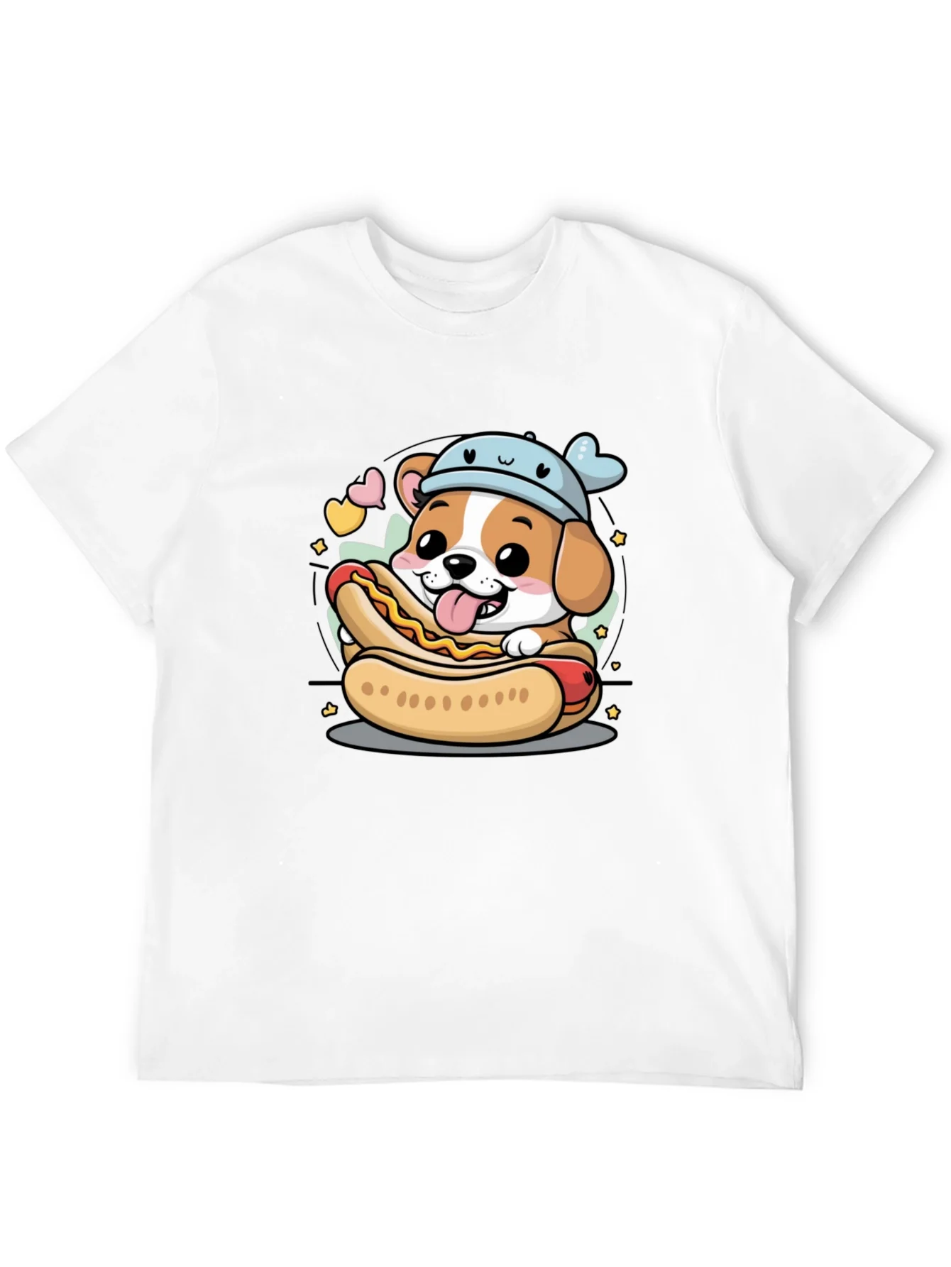 Cute Dog Hotdog T-Shirt