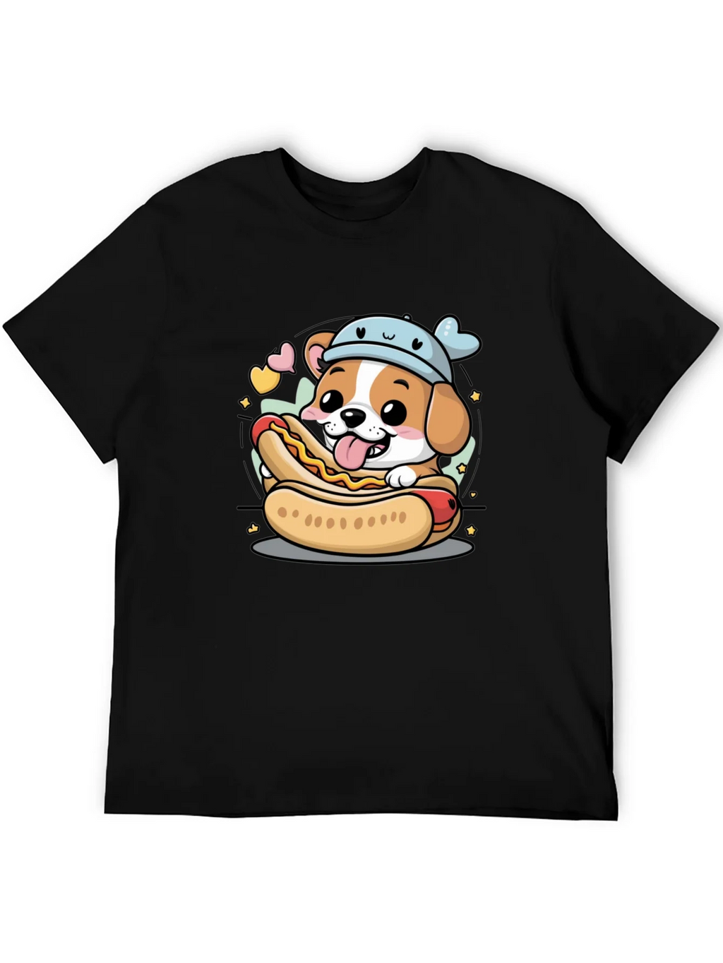 Cute Dog Hotdog T-Shirt