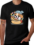 Cute Dog Hotdog T-Shirt