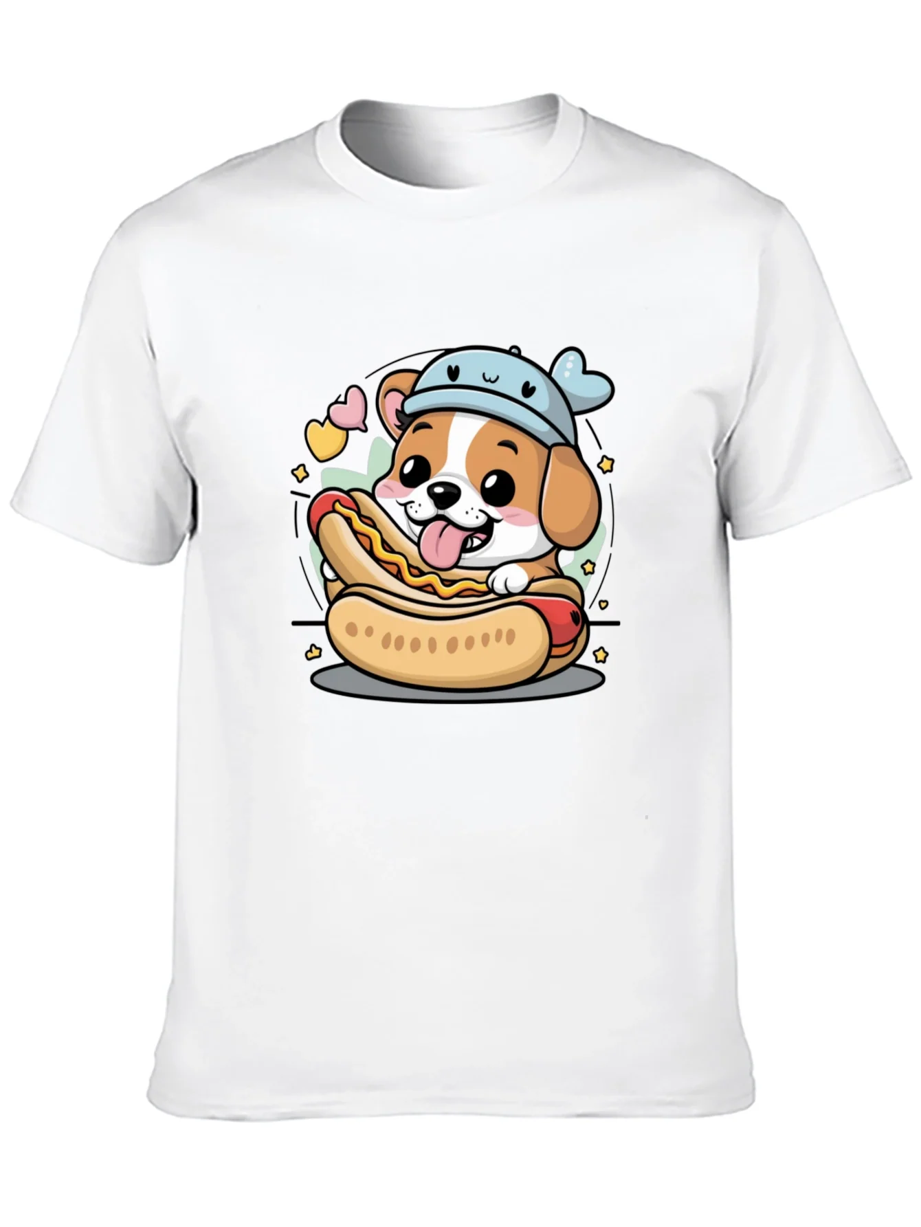 Cute Dog Hotdog T-Shirt