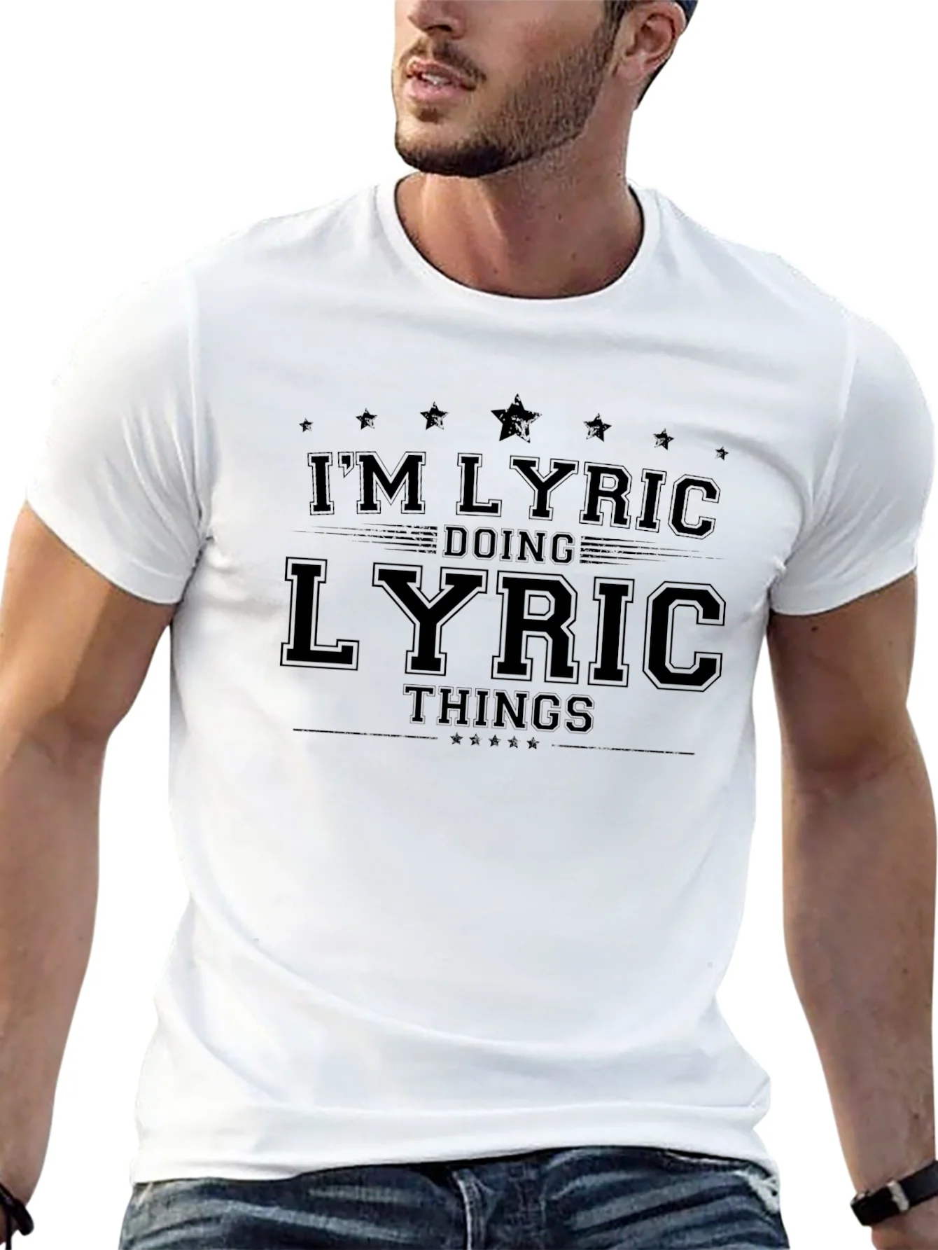 Im Lyric Doing Lyric Things - Black T-Shirt