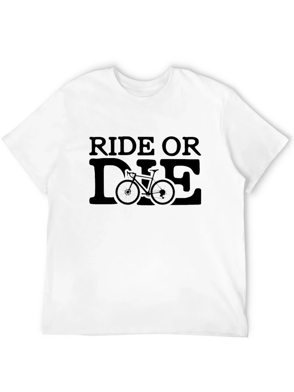 Ride or Die Bicycle Graphic T-Shirt