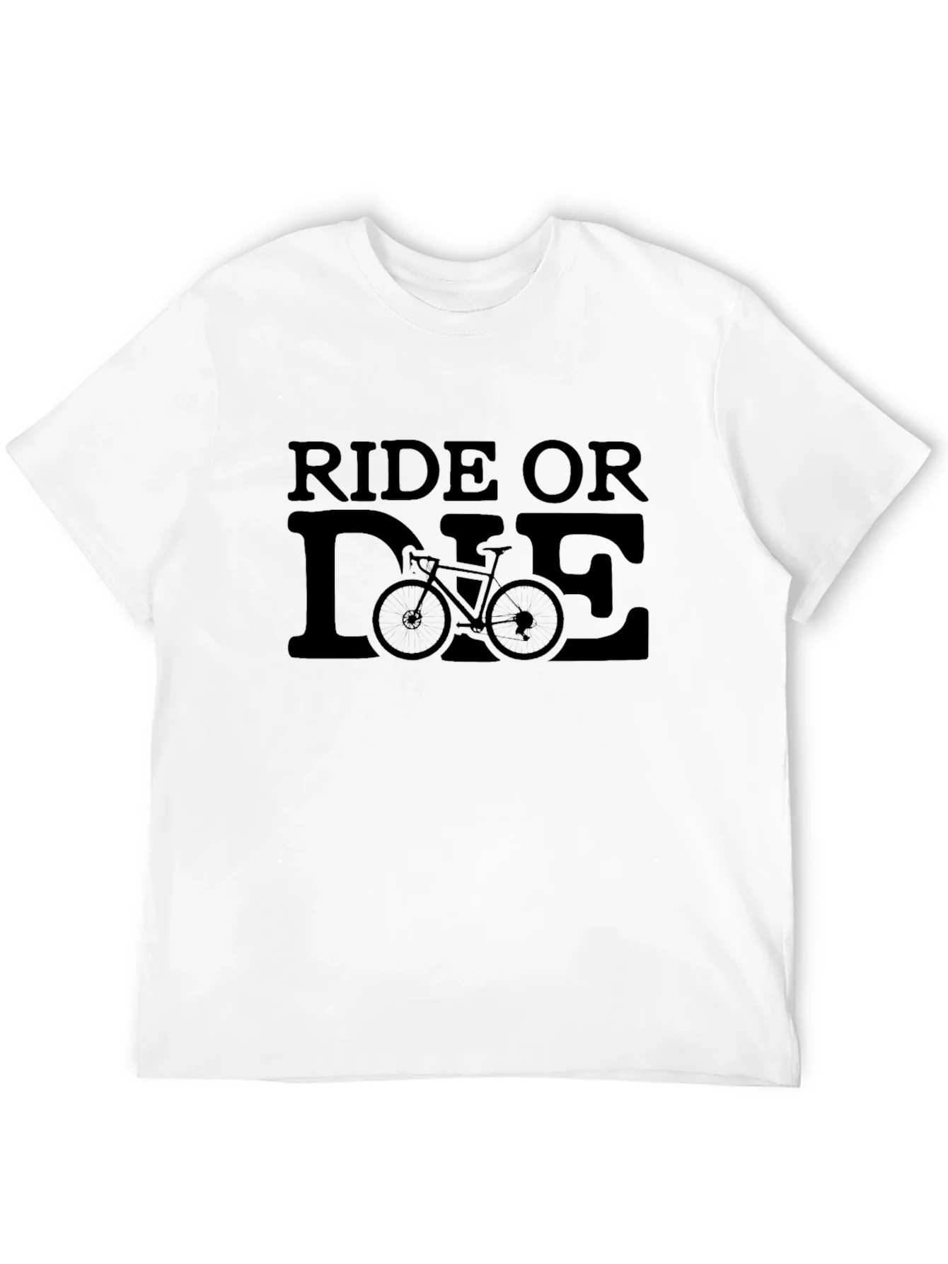 Ride or Die Bicycle Graphic T-Shirt