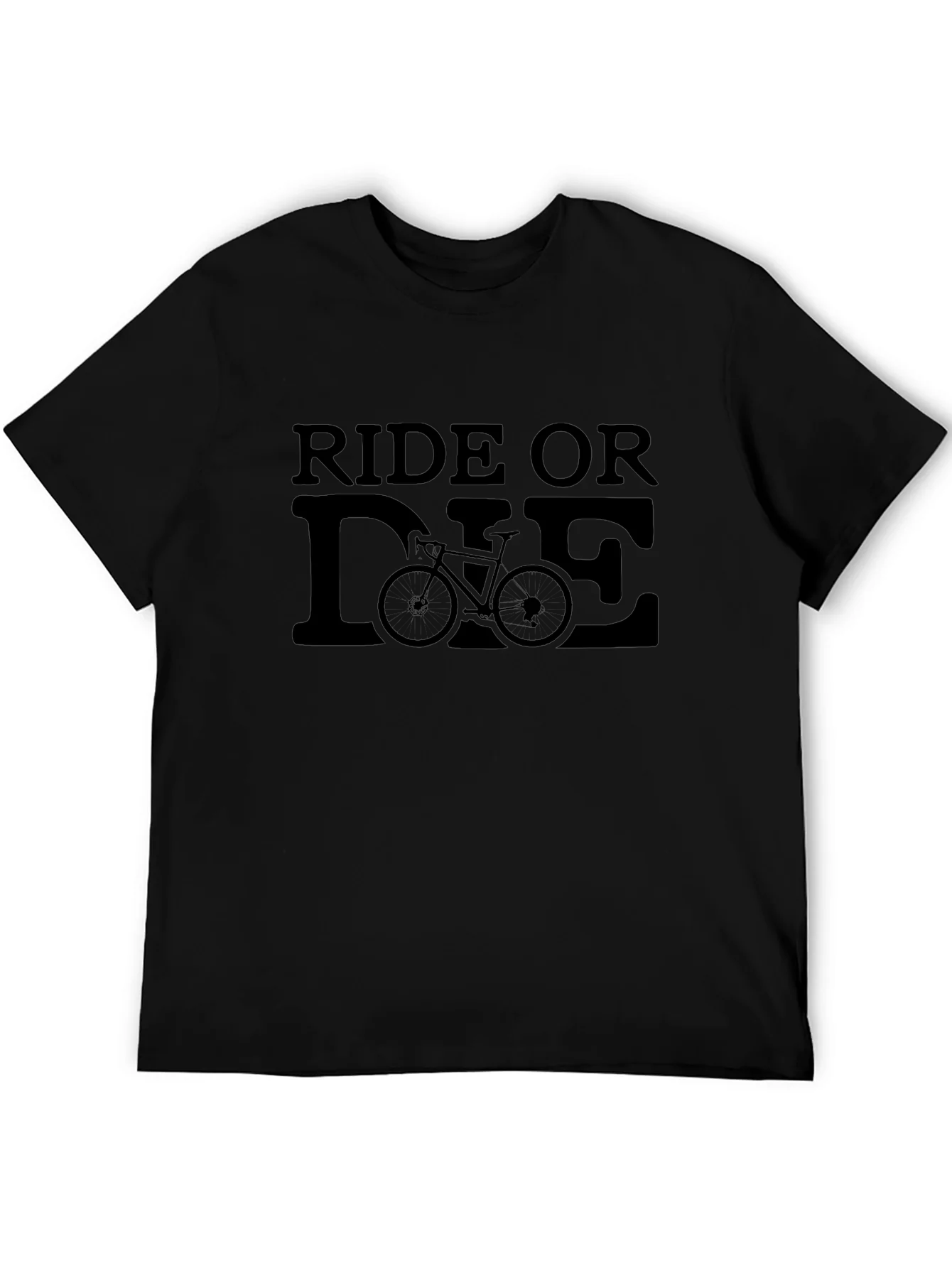 Ride or Die Bicycle Graphic T-Shirt